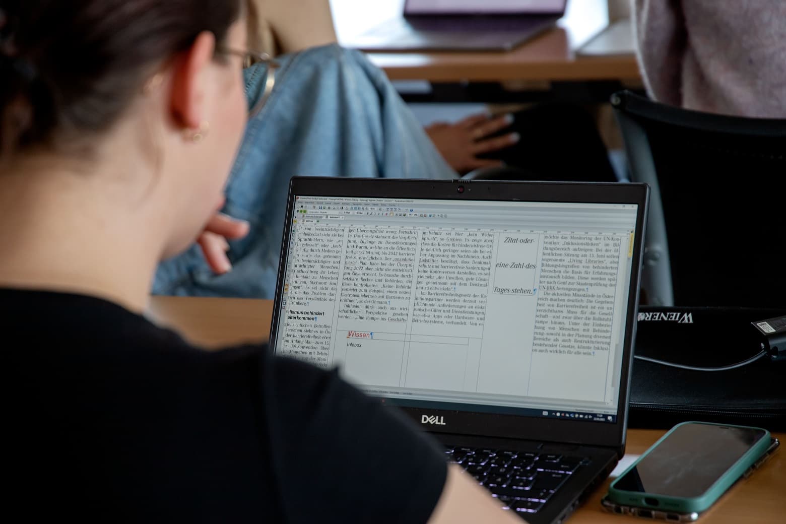 Trainees bei einem Workshop